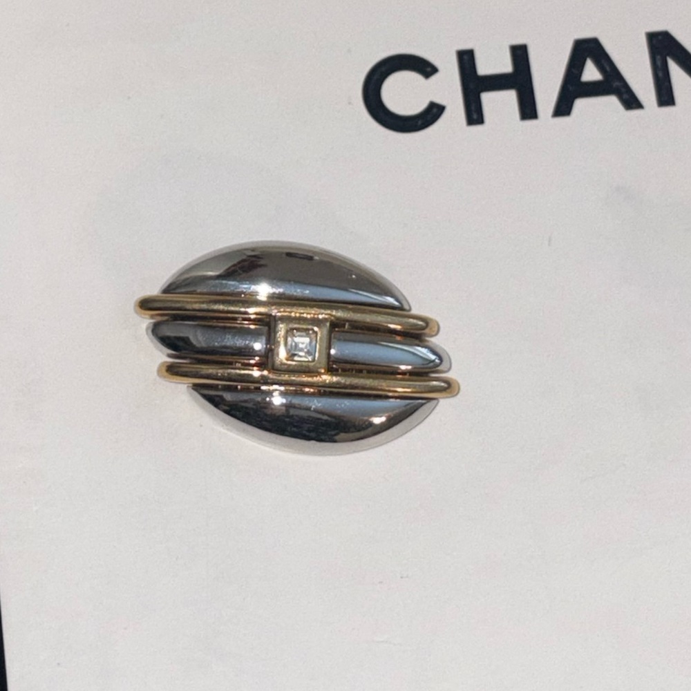 Vintage 1980 Courreges Paris Brooch - Picture 3 of 4